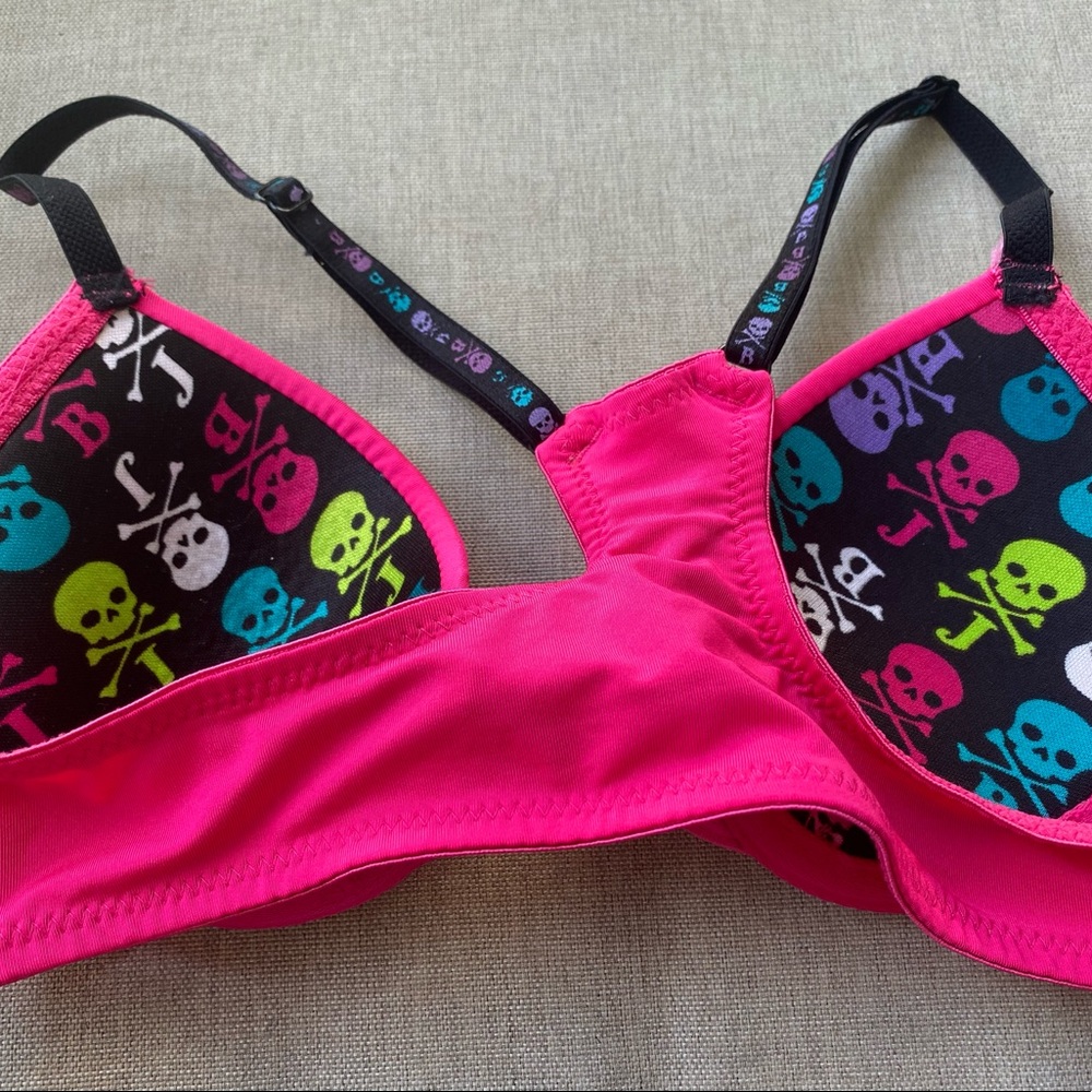 34 A joe boxer pink  bras , only worn once!